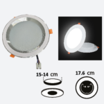 spot led 18w 18w 3couleurs