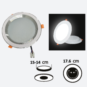 spot led 18w 18w 3couleurs